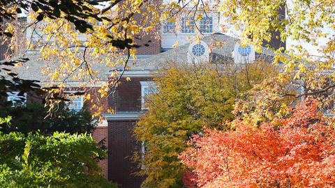 campus in the fall